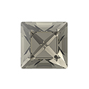 Preciosa Crystal Point Back MAXIMA Fancy Stone - Square 08MM BLACK DIAMOND