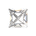 Preciosa Crystal Point Back MAXIMA Fancy Stone - Square 08MM CRYSTAL