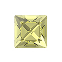 Preciosa Crystal Point Back MAXIMA Fancy Stone - Square 06MM JONQUIL
