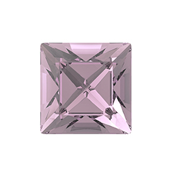 Preciosa Crystal Point Back MAXIMA Fancy Stone - Square 06MM LIGHT AMETHYST