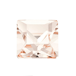 Preciosa Crystal Point Back MAXIMA Fancy Stone - Square 06MM LIGHT GOLD QUARTZ