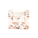 Preciosa Crystal Point Back MAXIMA Fancy Stone - Square 06MM LIGHT GOLD QUARTZ