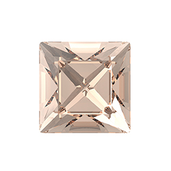 Preciosa Crystal Point Back MAXIMA Fancy Stone - Square 06MM LIGHT PEACH
