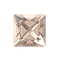 Preciosa Crystal Point Back MAXIMA Fancy Stone - Square 06MM LIGHT PEACH
