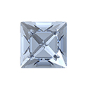 Preciosa Crystal Point Back MAXIMA Fancy Stone - Square 06MM LT SAPPHIRE