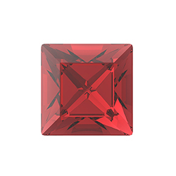 Preciosa Crystal Point Back MAXIMA Fancy Stone - Square 06MM LIGHT SIAM