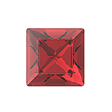 Preciosa Crystal Point Back MAXIMA Fancy Stone - Square 06MM LIGHT SIAM