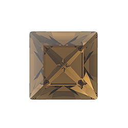 Preciosa Crystal Point Back MAXIMA Fancy Stone - Square 05MM SMOKE TOPAZ
