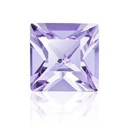 Preciosa Crystal Point Back MAXIMA Fancy Stone - Square 06MM TANZANITE