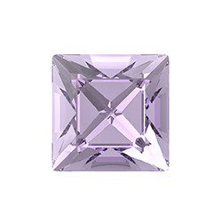 Preciosa Crystal Point Back MAXIMA Fancy Stone - Square 08MM VIOLET