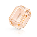 Preciosa Crystal Point Back MAXIMA Fancy Stone - Cushion Octagon 08x6MM LT PEACH