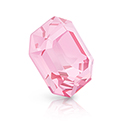 Preciosa Crystal Point Back MAXIMA Fancy Stone - Cushion Octagon 08x6MM LT ROSE