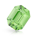 Preciosa Crystal Point Back MAXIMA Fancy Stone - Cushion Octagon 12x10MM PERIDOT