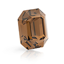 Preciosa Crystal Point Back MAXIMA Fancy Stone - Cushion Octagon 12x10MM SMOKE TOPAZ
