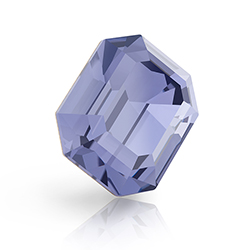 Preciosa Crystal Point Back MAXIMA Fancy Stone - Cushion Octagon 08x6MM TANZANITE