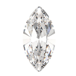 Preciosa MAXIMA Crystal Point Back Fancy Stone - Navette 03x1.5MM CRYSTAL