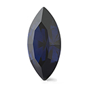 Preciosa MAXIMA Crystal Point Back Fancy Stone - Navette 04x2MM DARK INDIGO