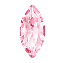 Preciosa MAXIMA Crystal Point Back Fancy Stone - Navette 04x2MM LIGHT ROSE