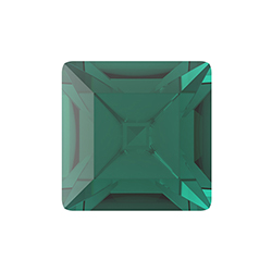 Preciosa Crystal Point Back Fancy Stone MAXIMA - Square 02MM EMERALD