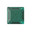 Preciosa Crystal Point Back Fancy Stone MAXIMA - Square 03MM EMERALD