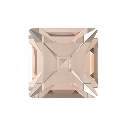 Preciosa Crystal Point Back Fancy Stone MAXIMA - Square 03MM LIGHT PEACH