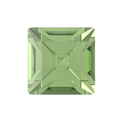 Preciosa Crystal Point Back Fancy Stone MAXIMA - Square 02MM PERIDOT