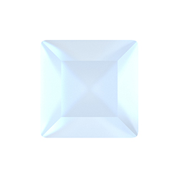 Preciosa Crystal Point Back Fancy Stone MAXIMA - Square 02MM WHITE OPAL