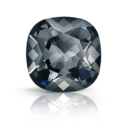 Preciosa Crystal Point Back MAXIMA Fancy Stone -Antique Square 10MM CRYSTAL NIGHTFALL