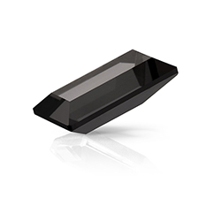 Preciosa Crystal Point Back MAXIMA Fancy Stone - Baguette 03x2MM NIGHTFALL