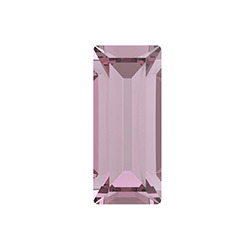 Preciosa Crystal Point Back MAXIMA Fancy Stone - Baguette 03x2MM LIGHT AMETHYST