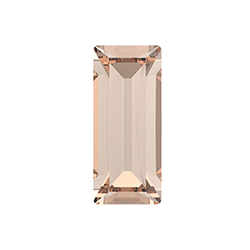 Preciosa Crystal Point Back MAXIMA Fancy Stone - Baguette 03x2MM LIGHT PEACH