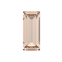 Preciosa Crystal Point Back MAXIMA Fancy Stone - Baguette 03x2MM LIGHT PEACH