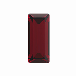 Preciosa Crystal Point Back MAXIMA Fancy Stone - Baguette 03x2MM SIAM