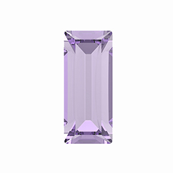 Preciosa Crystal Point Back MAXIMA Fancy Stone - Baguette 07x3MM VIOLET
