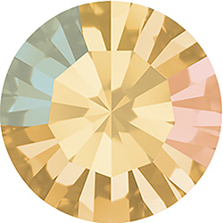 Preciosa Crystal Point Back MAXIMA Foiled Chaton - SS29 LT COLORADO TOPAZ AB