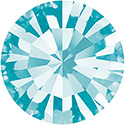 Preciosa Crystal Point Back MAXIMA ROYAL Foiled Chaton - SS39 AQUA BOHEMICA
