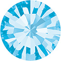 Preciosa Crystal Point Back MAXIMA Foiled Chaton - SS18 AQUAMARINE