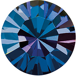 Preciosa Crystal Point Back MAXIMA Foiled Chaton - PP03 BERMUDA BLUE
