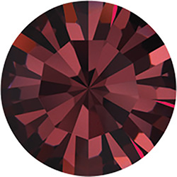 Preciosa Crystal Point Back MAXIMA Foiled Chaton - PP08 BURGUNDY