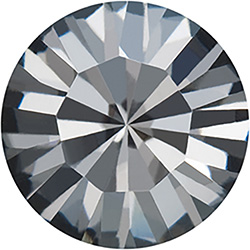 Preciosa Crystal Point Back MAXIMA Foiled Chaton - SS39 CRYSTAL NIGHTFALL