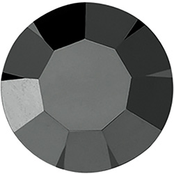 Preciosa Crystal Point Back MAXIMA Foiled Chaton - PP03 HEMATITE

