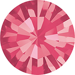 Preciosa Crystal Point Back MAXIMA Foiled Chaton - PP09 INDIAN PINK


