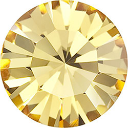 Preciosa Crystal Point Back MAXIMA Foiled Chaton - PP09 LT TOPAZ