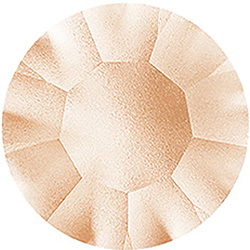 Preciosa Crystal Point Back MAXIMA Foiled Chaton - PP14 MIST EFFECT LT PEACH