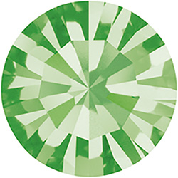 Preciosa Crystal Point Back MAXIMA PURE MC Chaton PP24 Unfoiled PERIDOT