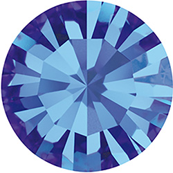 Preciosa Crystal Point Back MAXIMA Foiled Chaton - PP02 SAPPHIRE