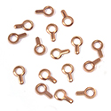 Metal Stamping - Loop - Raw Brass Unplated