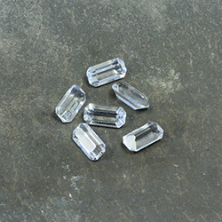 Cut Crystal Point Back Fancy Stone Unfoiled - Cushion Octagon 10x5MM CRYSTAL