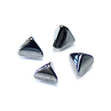 Gemstone Cabochon - Triangle Pyramid Top 08MM HEMATITE