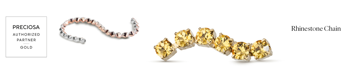 Preciosa Rhinestone Chain